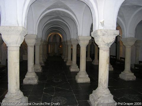 Recent Photograph of Cathedral Church (The Crypt) (Worcester)